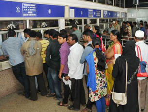 ticket counter